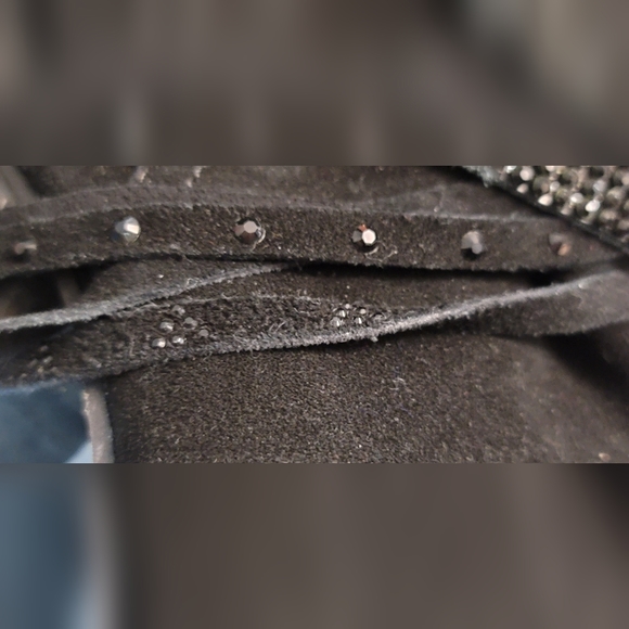 Leather 4" Naughty Monkey Leather High Heel Boots Absolutely Gorgeous!! 😍 Sz 8 - Picture 9 of 10